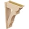 Ekena Millwork 7 1/2-in W x 20-in D x 32-in H Balboa Trad Rough Cedar Woodgrain TimberThane Outlooker, Primed Tan OUTUR075X20X32BOA04RCPR - alternate 5